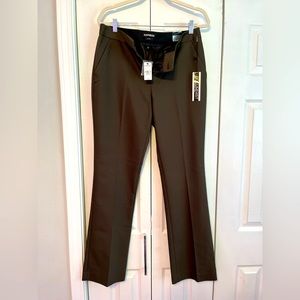 Express Columnist Pants Olive Army Green NWT 10R